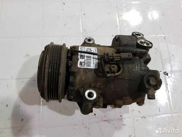 Компрессор кондиционера Opel Astra J 2012 1.4 АКПП