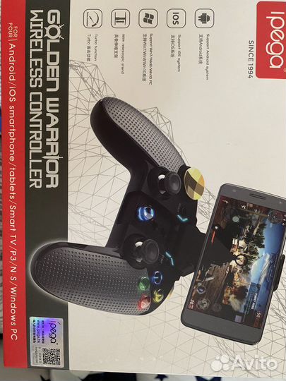 Геймпад беспроводной ipega PG-9118 gold warrior