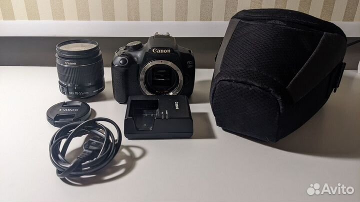Фотоаппарат Canon EOS 1200D + объектив 18-55mm