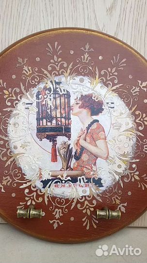 Ключница. Тарелка декоративная