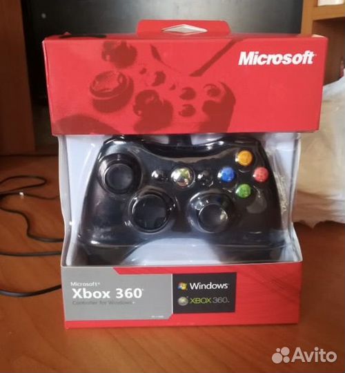 Геймпад microsoft xbox 360 проводной