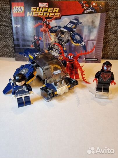 Lego Marvel 76036 Воздушная атака Карнажа