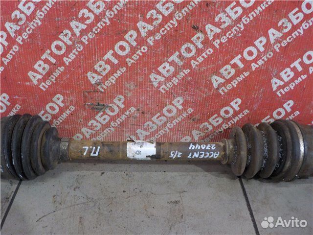 Привод колеса передний левый Hyundai Accent 2