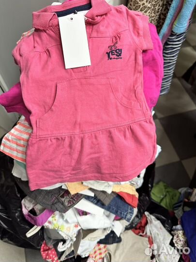 Детская одежда на девочку пакетом до года