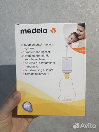 Дополнительная система для кормления medela sns