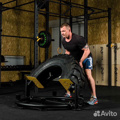 Кантовка покрышки (Тренажер Tire Flip) DHZ