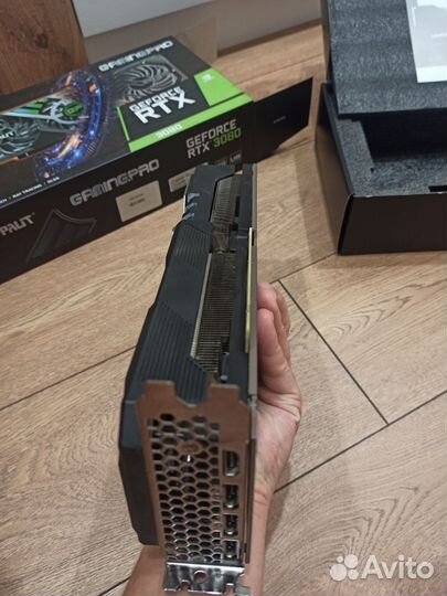 Видеокарта на гарантии RTX 3080