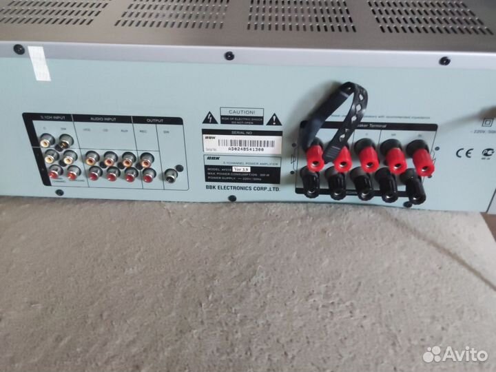 Av ресивер bbk