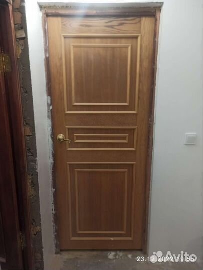 Двери межкомнатные из массива бу