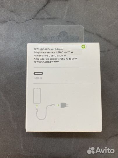 Блок питания apple 20w новый