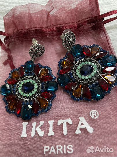 Серьги бижутерия франция