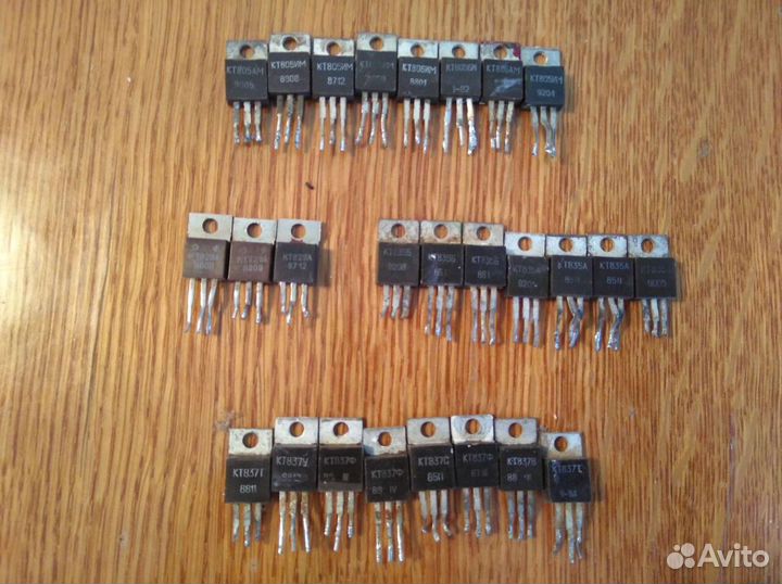 Транзисторы СССР разные (кт, мп, п)