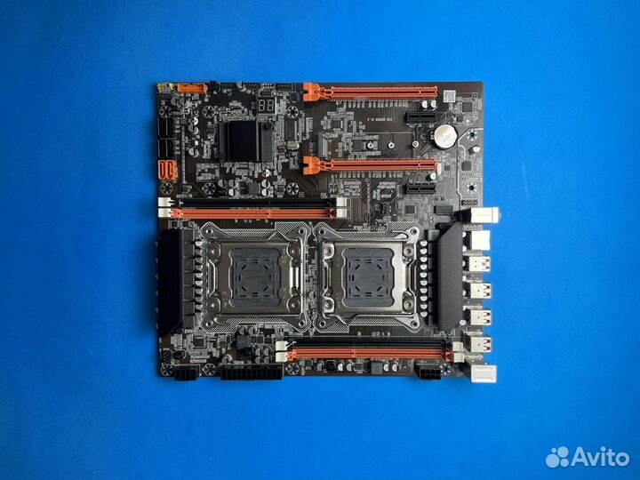 X79 Dual 2011 материнская плата Xeon E5 26* V1, V2