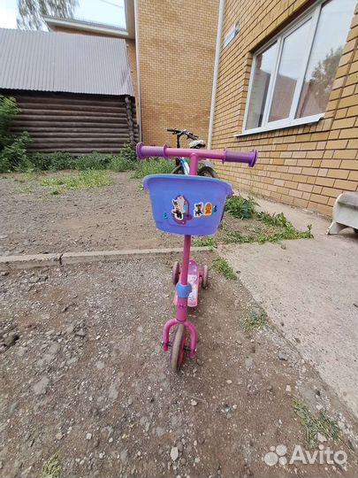 Самокат детский трехколесный