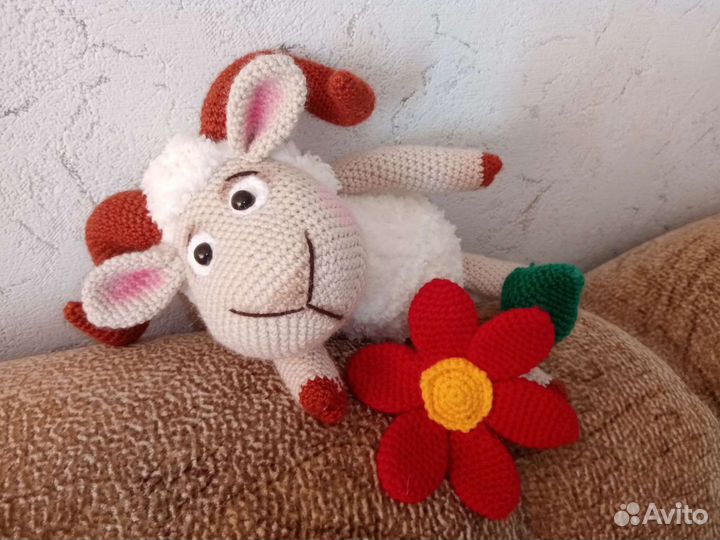 Мягкая игрушка овечка