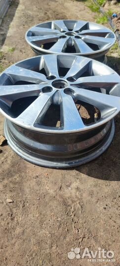 Диск литой R16 Kia Rio дорестайлинг