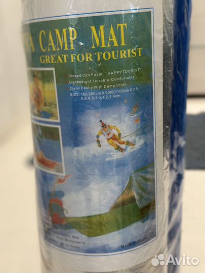 Коврик туристический