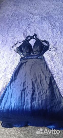 Вечернее платье 46 размера в пол