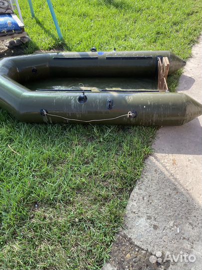 Надувная лодка пвх бу с мотором