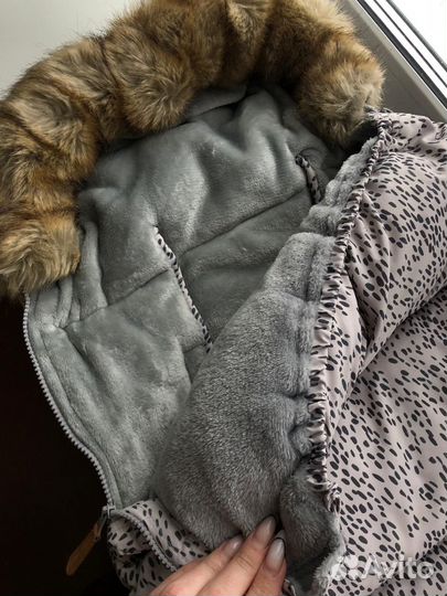 Зимний конверт на выписку