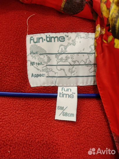 Комбинезон зима 68 74