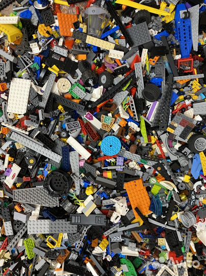 Lego россыпью 6.4 кг