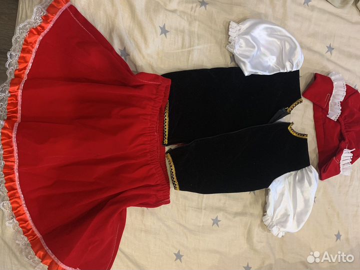 Костюм красной шапочки 122