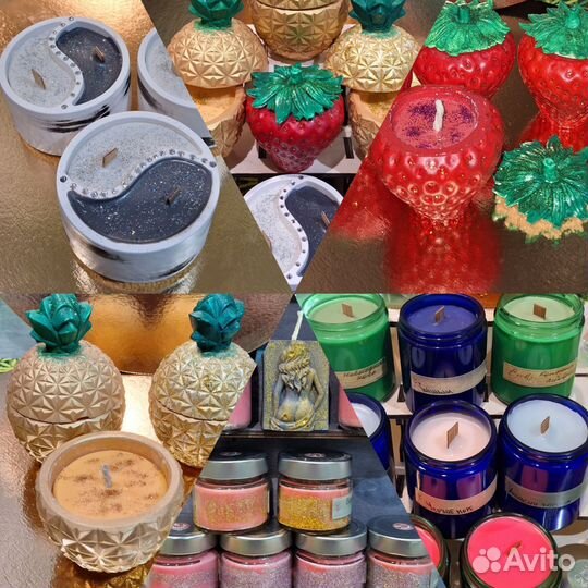 Свечи и мыло ручной работы