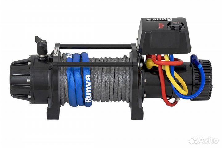 Лебёдка влагозащищенная 12V Runva 9500 lbs 4350 кг