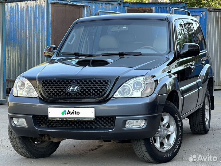 Hyundai Terracan 2.9 AT, 2004, 196 000 км