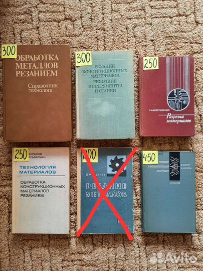 Резание металлов (большая подборка книг)