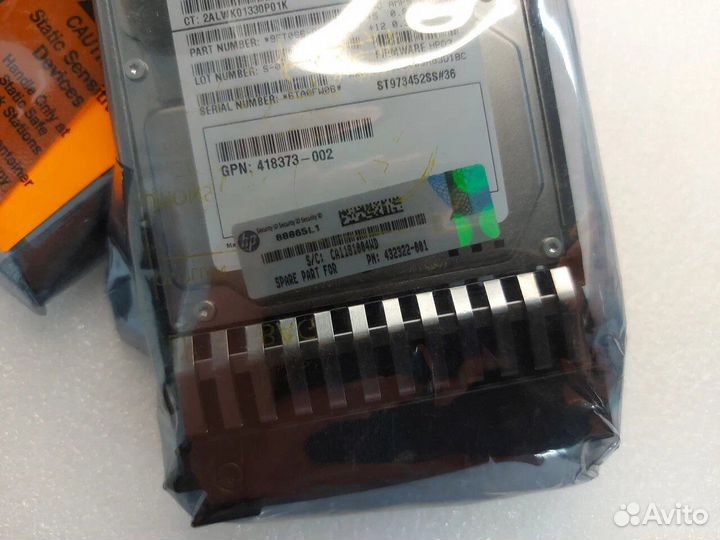 HP 36GB 15K 3G SAS SP 2.5