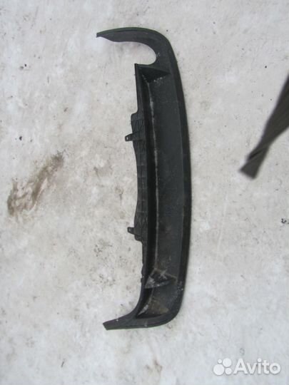 Юбка заднего бампера VW Passat B7 2011- 3ae807521