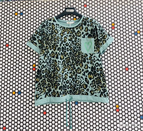 Футболка женская с карманом, Korean,52/58