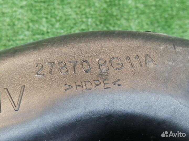 Воздуховод левый Nissan Micra K12E CR12DE 2007