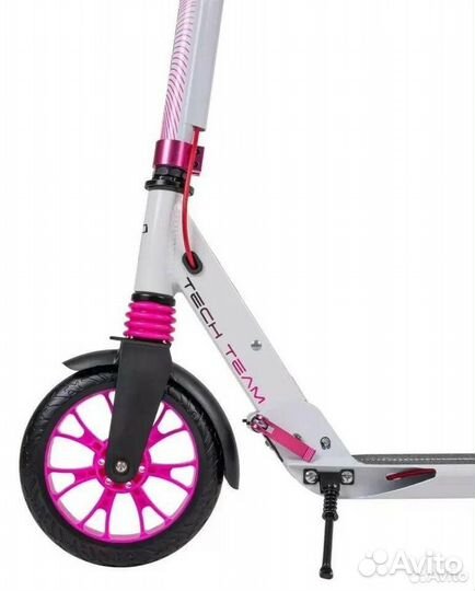 Самокат с дисковым тормозом