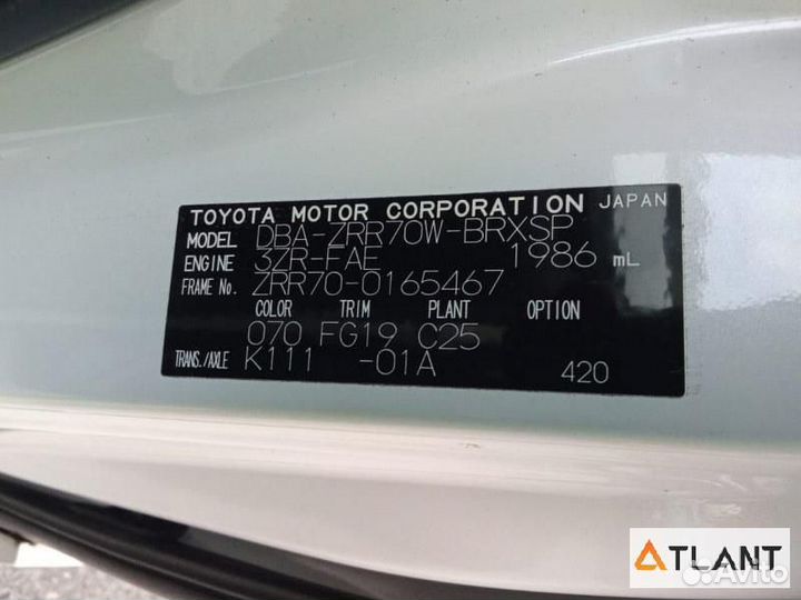 Петля капота toyota voxy