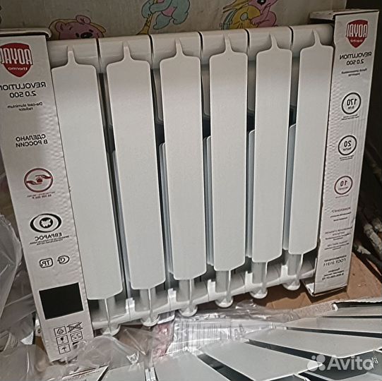 Радиатор отопления алюминиевый