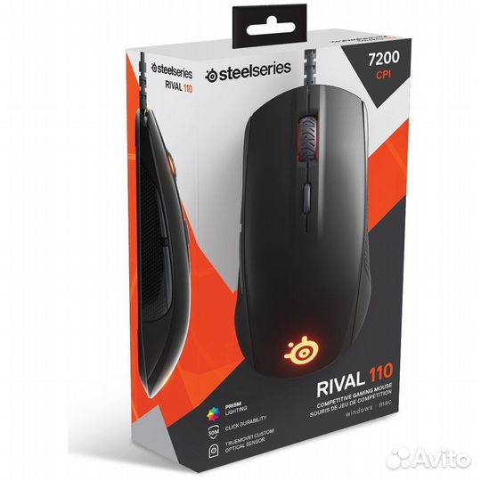 Игровая мышь Steelseries Rival 110