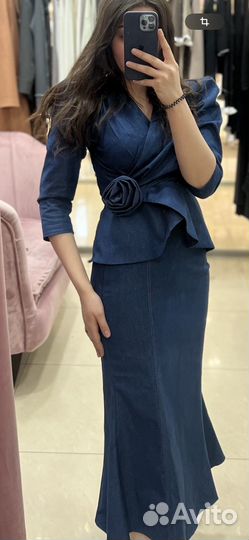 Джинсовый костюм