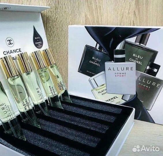 Шанель Мужской Подарочный набор, 5 по 20ml