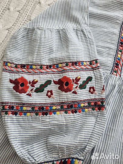 Блузка zara для девочки 164 рост