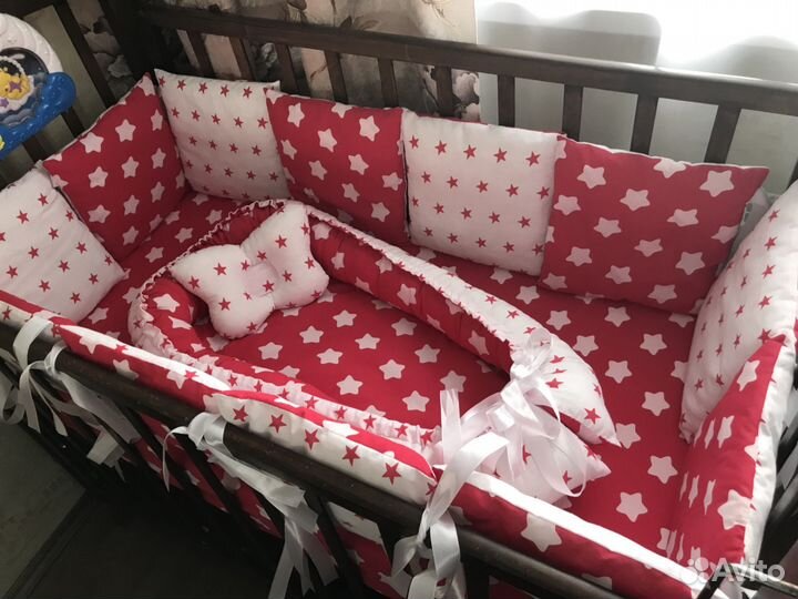 Бортики в кроватку