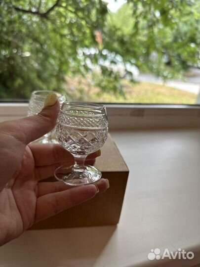 Рюмки Неман хрусталь