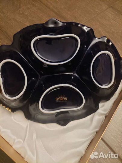 Менажница Lefard, фарфор, кобальт