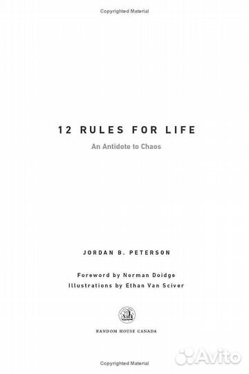 12 Rules for Life: An Antidote to Chaos