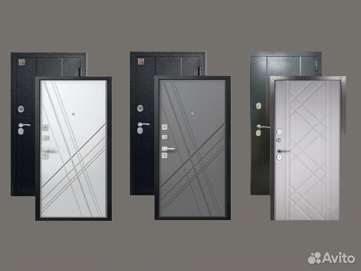 Двери входные с терморазрывом, двери металические