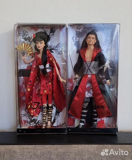 Барби Япония и Кен Самурай