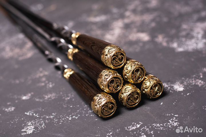 Набор подарочных шампуров, ручная работа