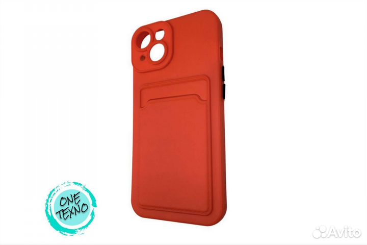 Кейс с карманом на iPhone 14